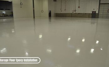 Garage Floor Epoxy Installation