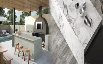 Comparing Natural Stone vs. Ceramic Tiles for Outdoor Kitchens