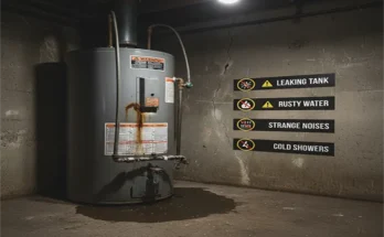 Signs your water heater needs replacing